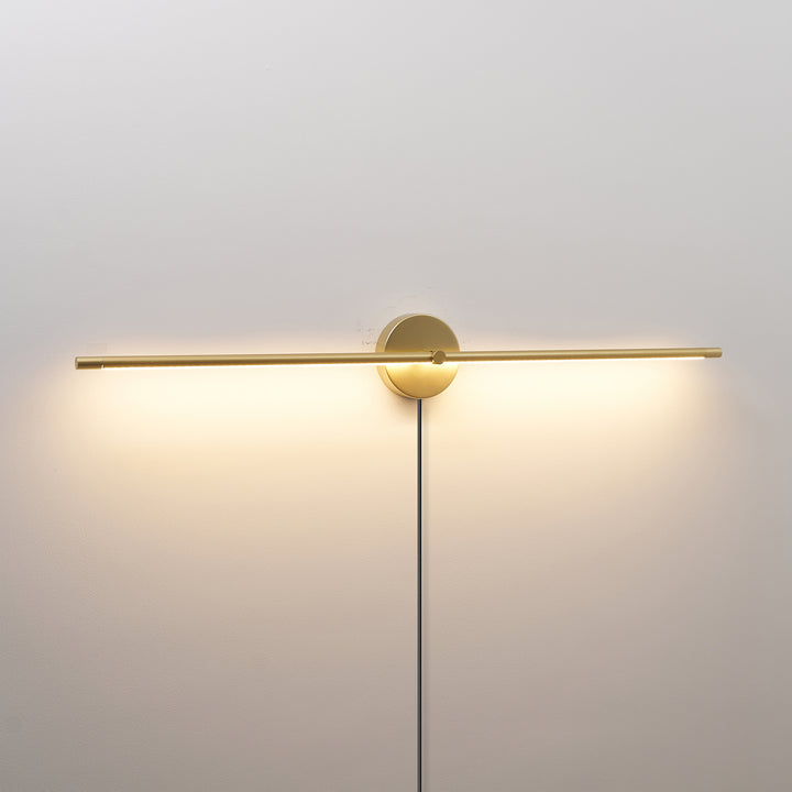 Minimalist Linear LED Plug - in Wall Lamp - Vakkerlight