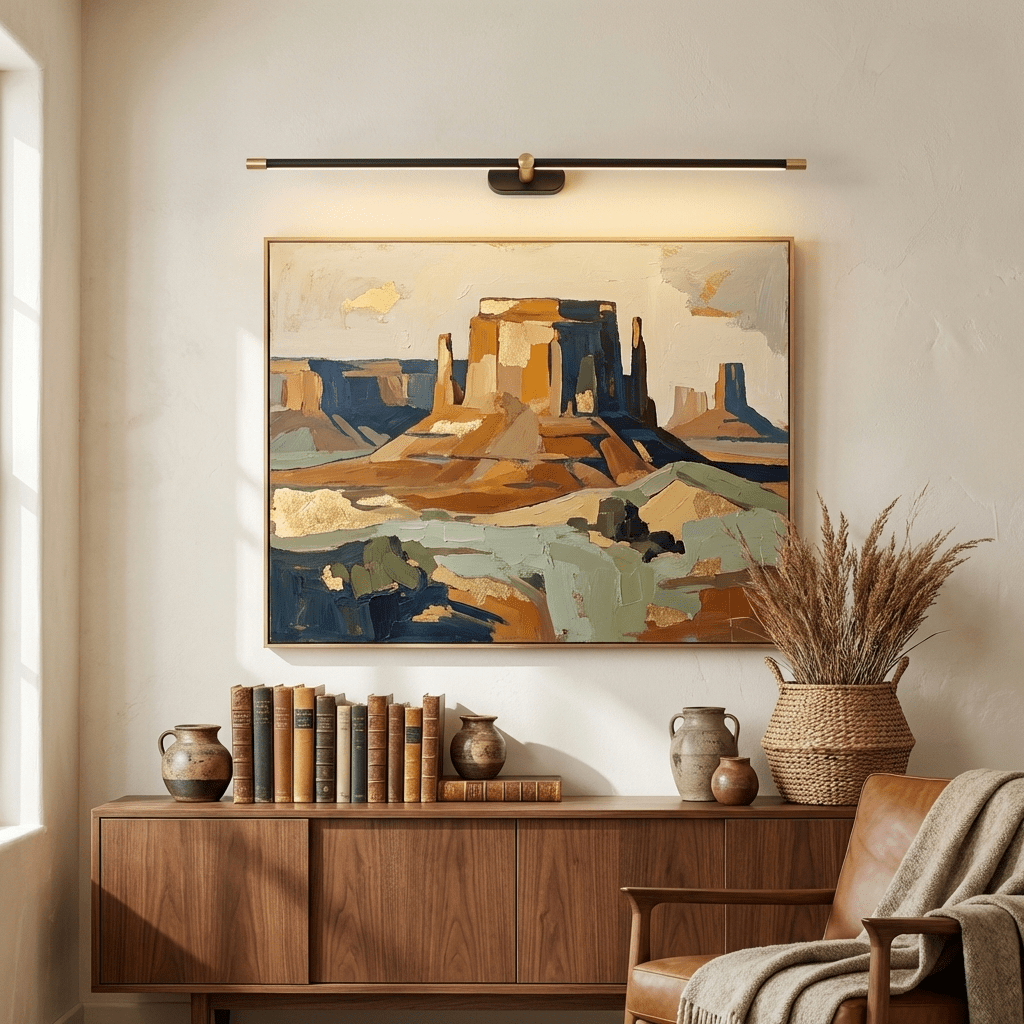 Minimalist Linear Rechargeable Wall Lamp