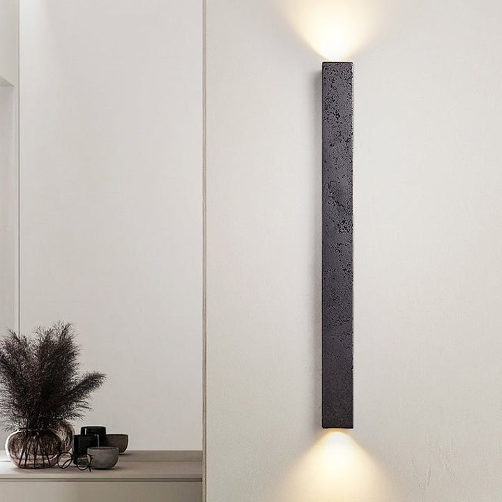 Minimalist Stone Finish Wall Lamp - Vakkerlight