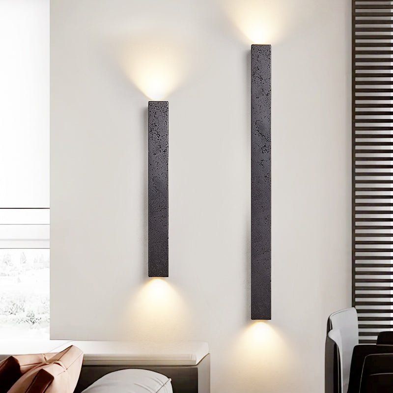 Minimalist Stone Finish Wall Lamp - Vakkerlight