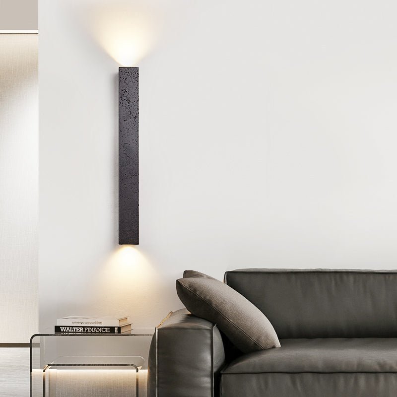 Minimalist Stone Finish Wall Lamp - Vakkerlight