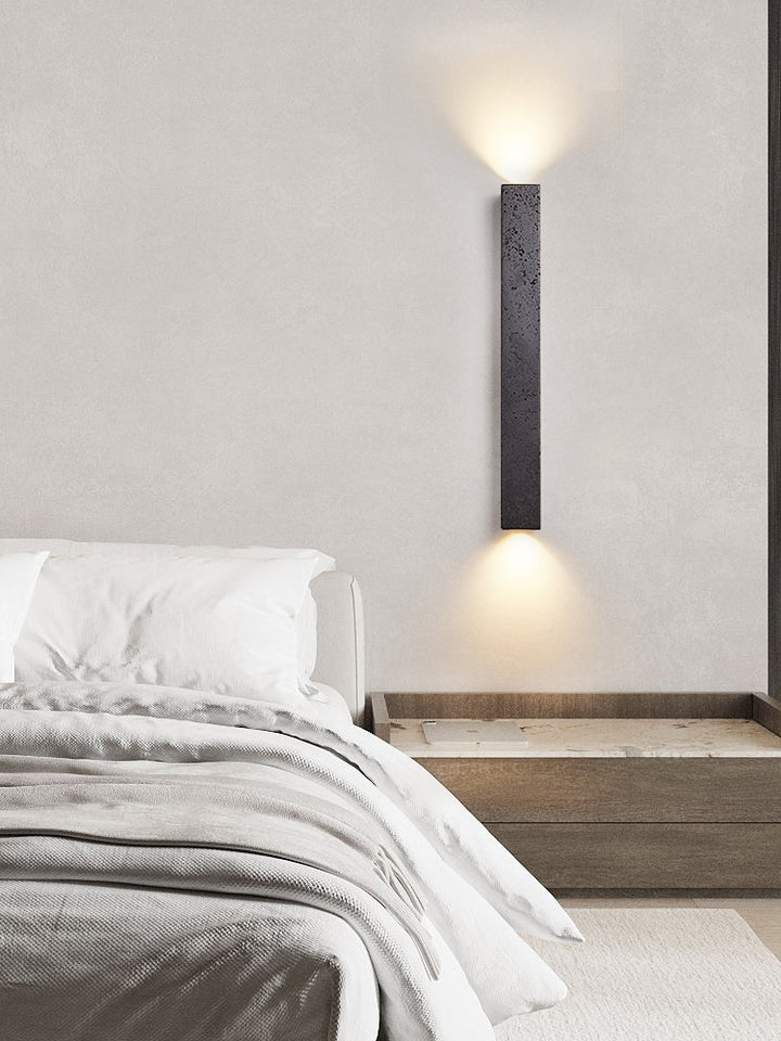 Minimalist Stone Finish Wall Lamp - Vakkerlight