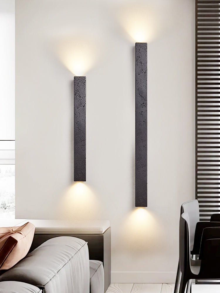 Minimalist Stone Finish Wall Lamp - Vakkerlight