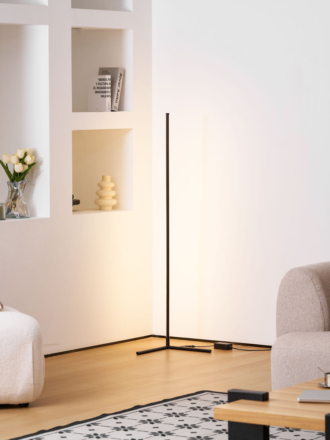 Minimalist LED Floor Lamp - Vakkerlight