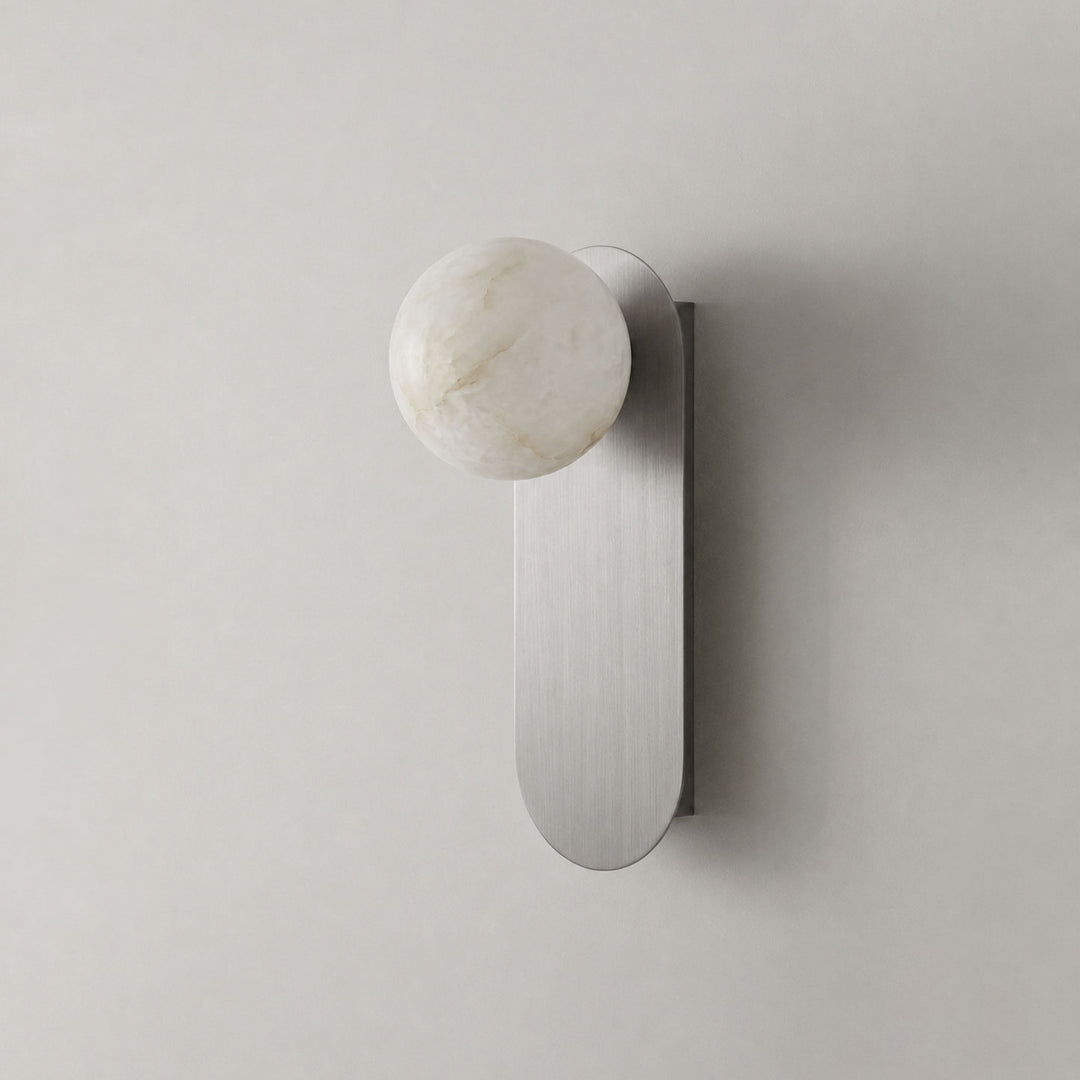 Mira Alabaster Globe Wall Sconce - Vakkerlight