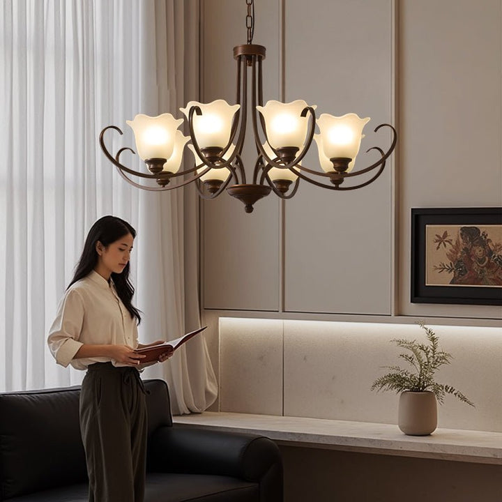 Mireille Floral Chandelier - Vakkerlight