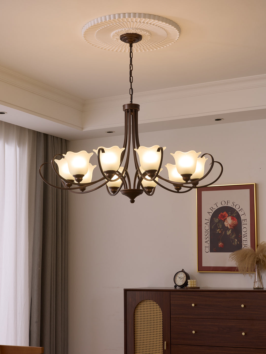 Mireille Floral Chandelier - Vakkerlight