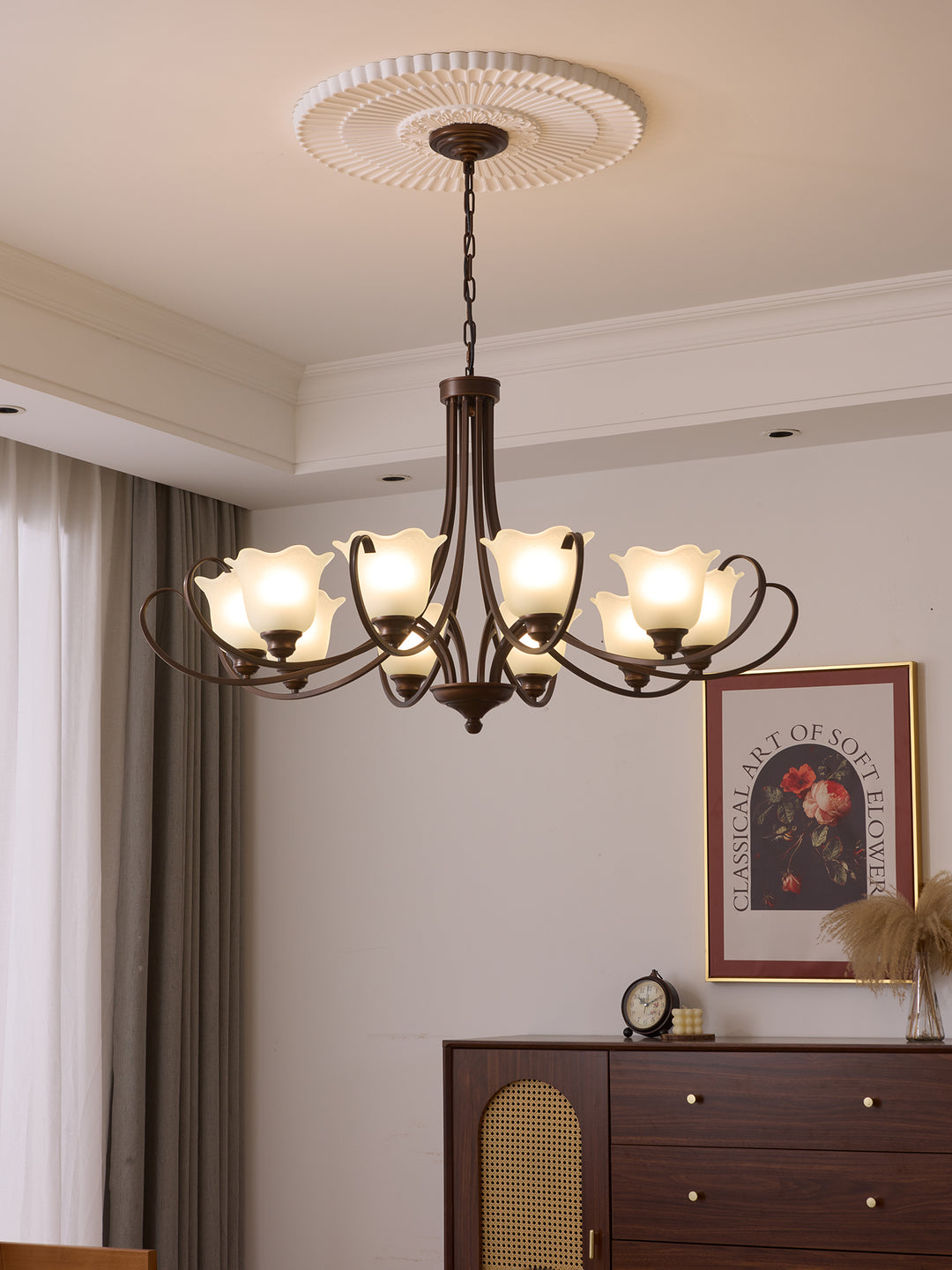 Mireille Floral Chandelier - Vakkerlight