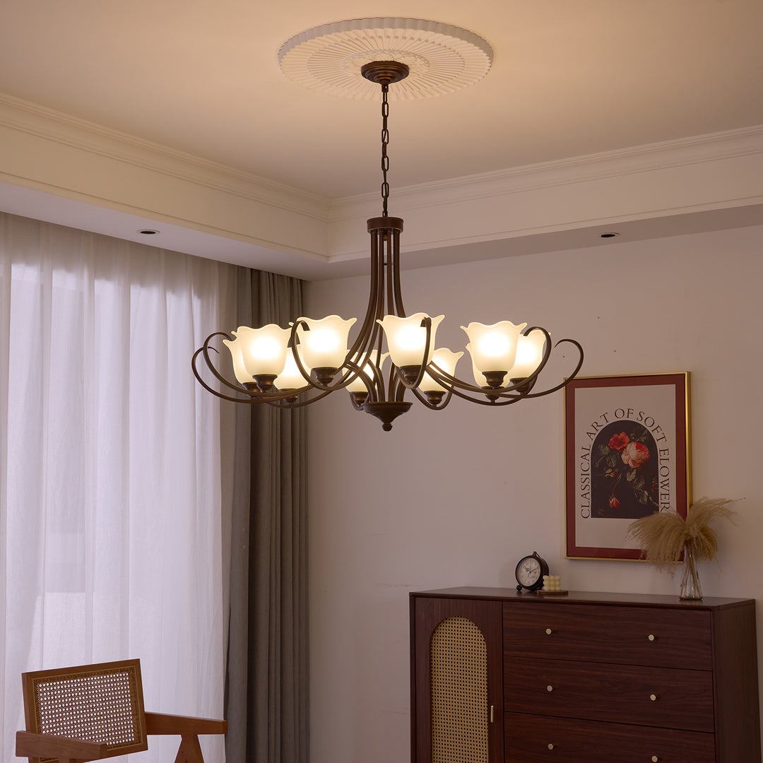 Mireille Floral Chandelier - Vakkerlight