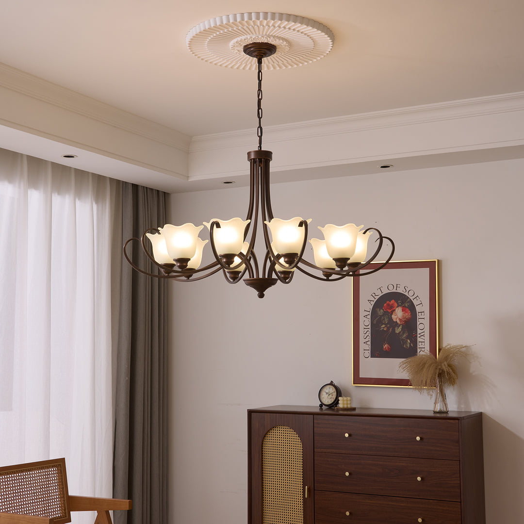 Mireille Floral Chandelier - Vakkerlight