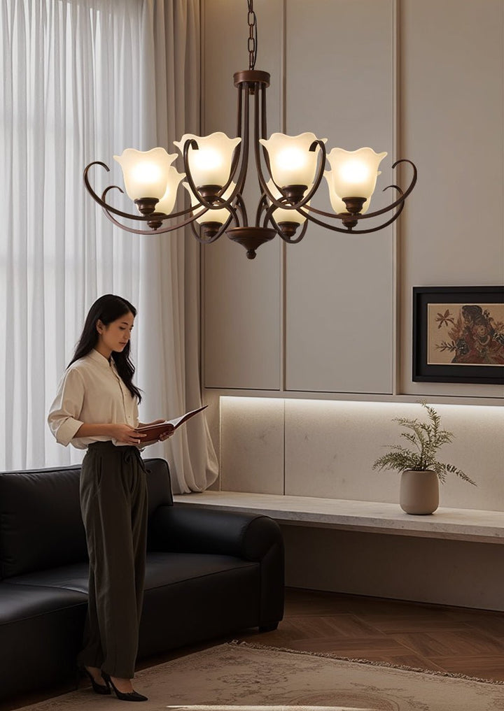 Mireille Floral Chandelier - Vakkerlight