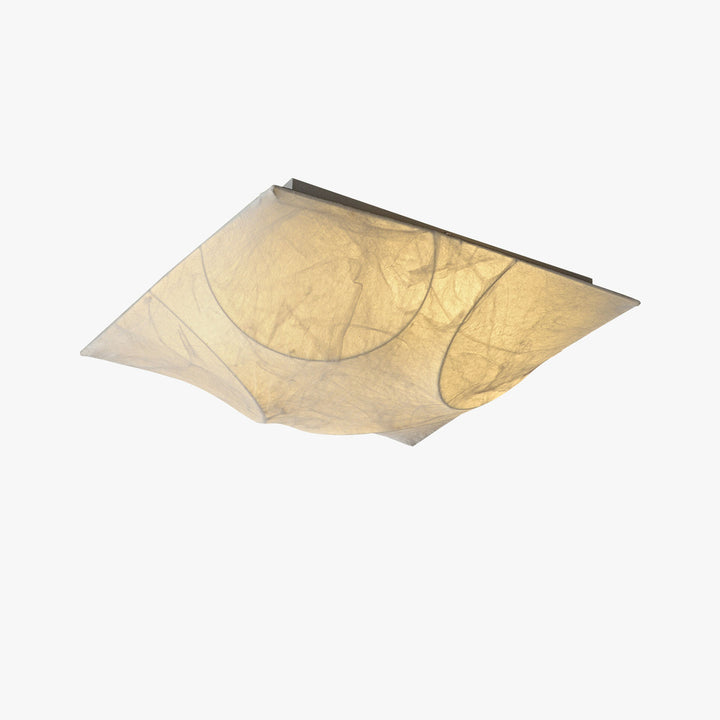 Mirelle Mulberry Silk Flush Mount - Vakkerlight