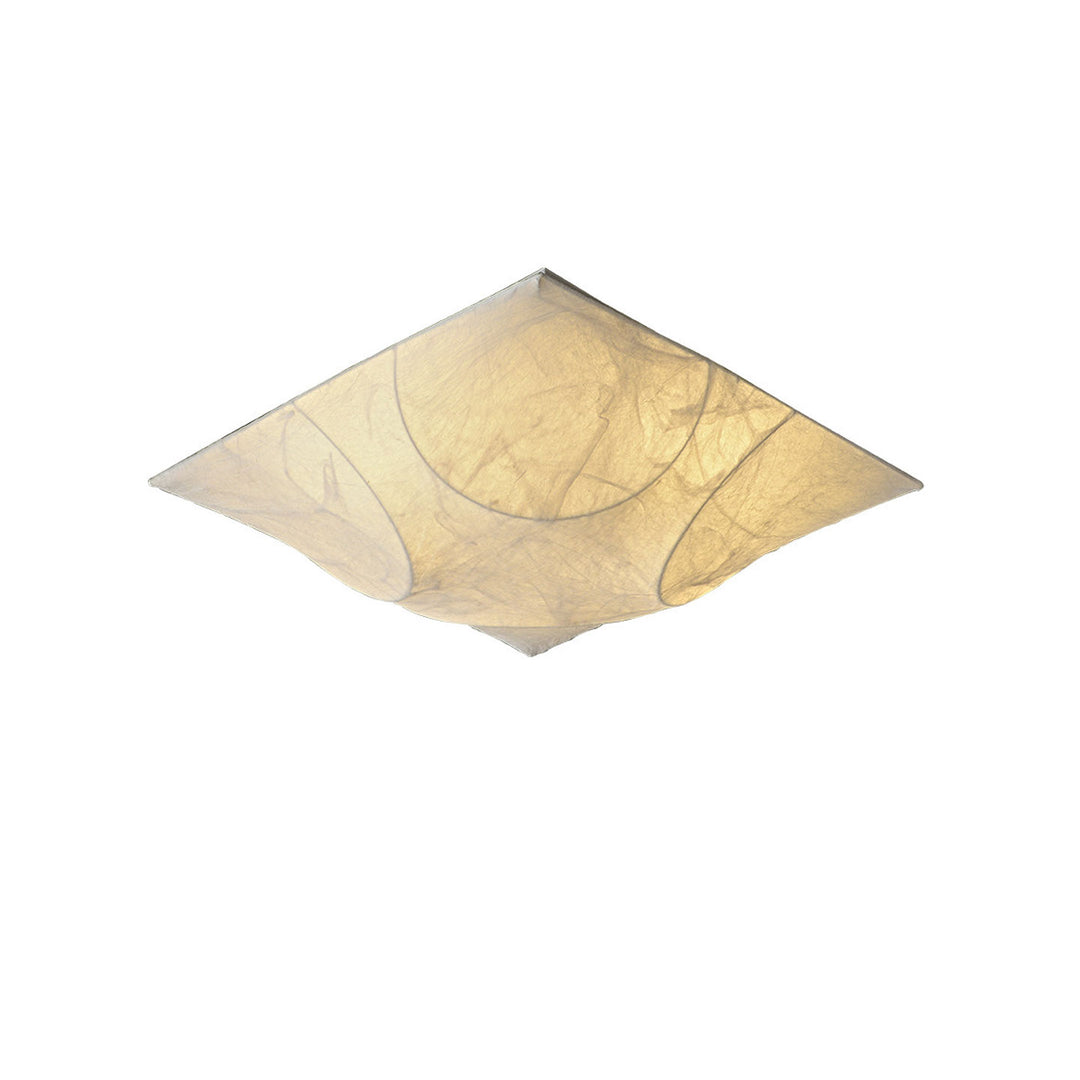 Mirelle Mulberry Silk Flush Mount - Vakkerlight