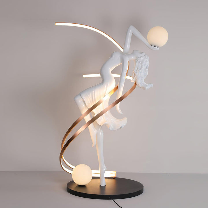 Misha Goddess Statue Floor Lamp - Vakkerlight