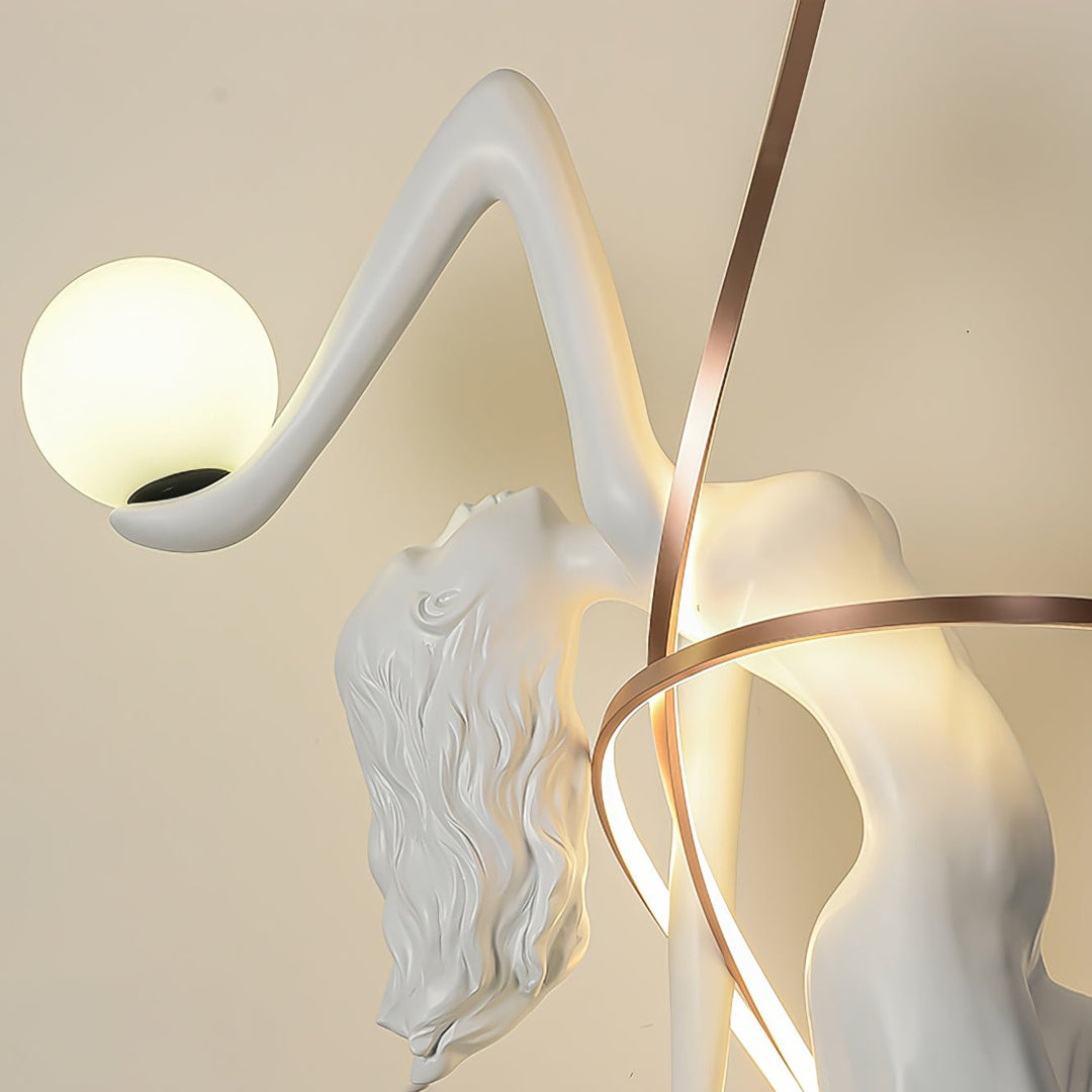 Misha Goddess Statue Floor Lamp - Vakkerlight