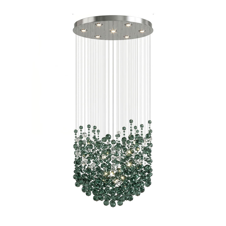 Emerald Rainfall Crystal Customize Chandelier - Vakkerlight