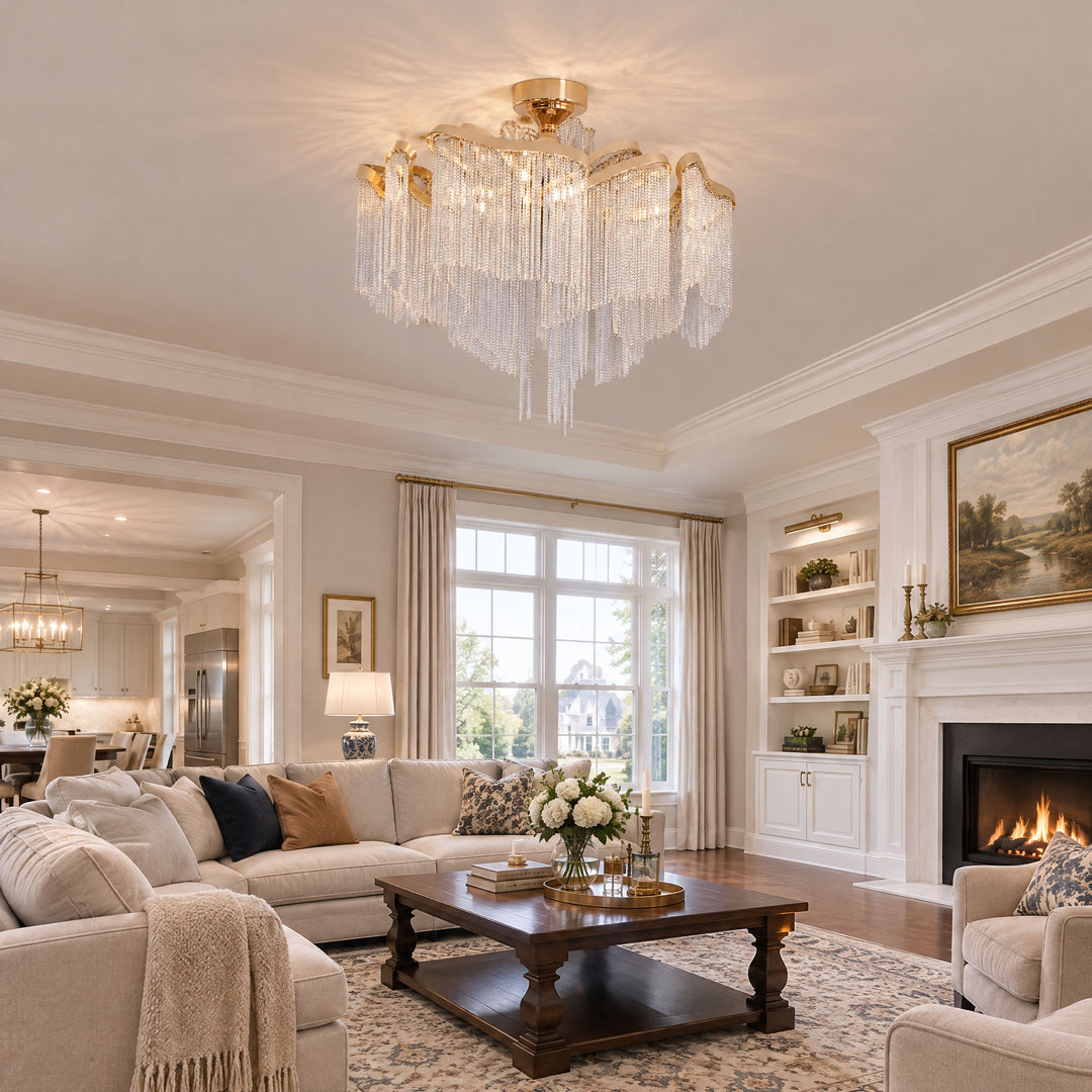 Modern Tassel Ceiling Lamp