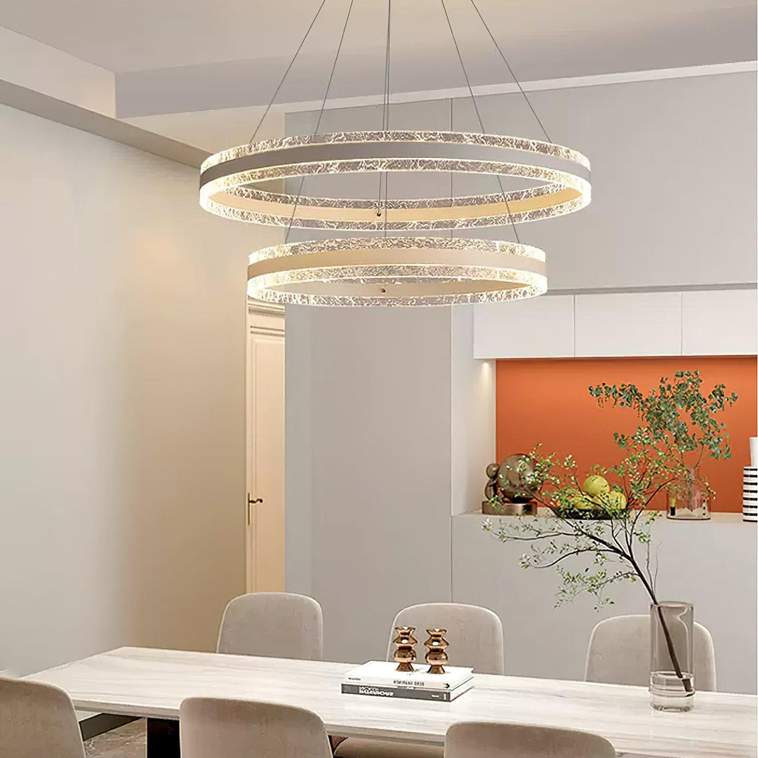 Modern Circle LED Chandelier – Vakkerlight