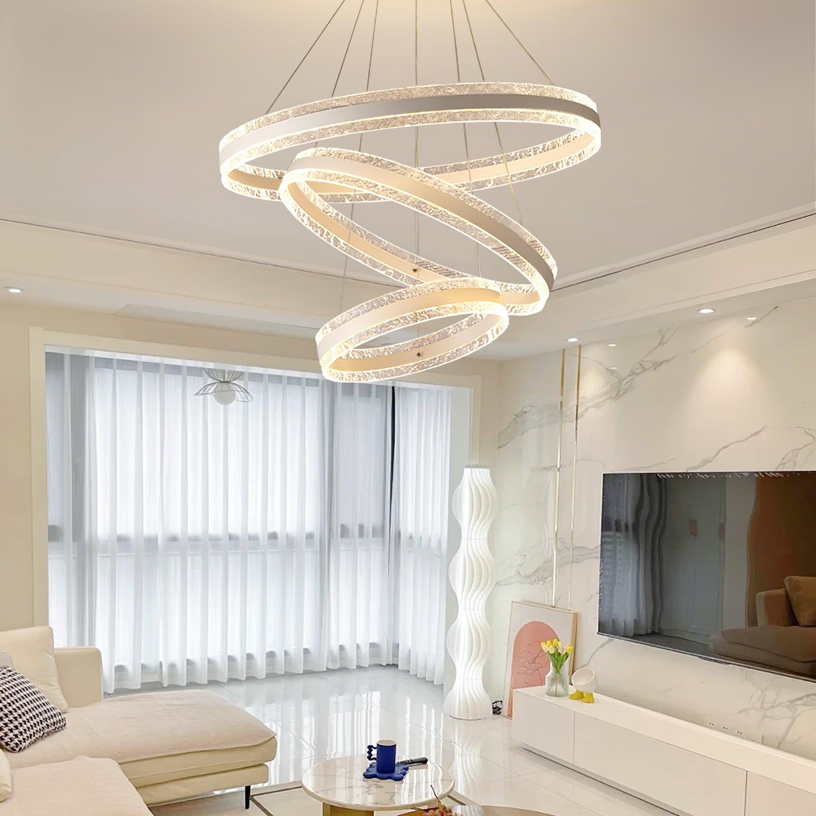 Modern Circle LED Chandelier – Vakkerlight