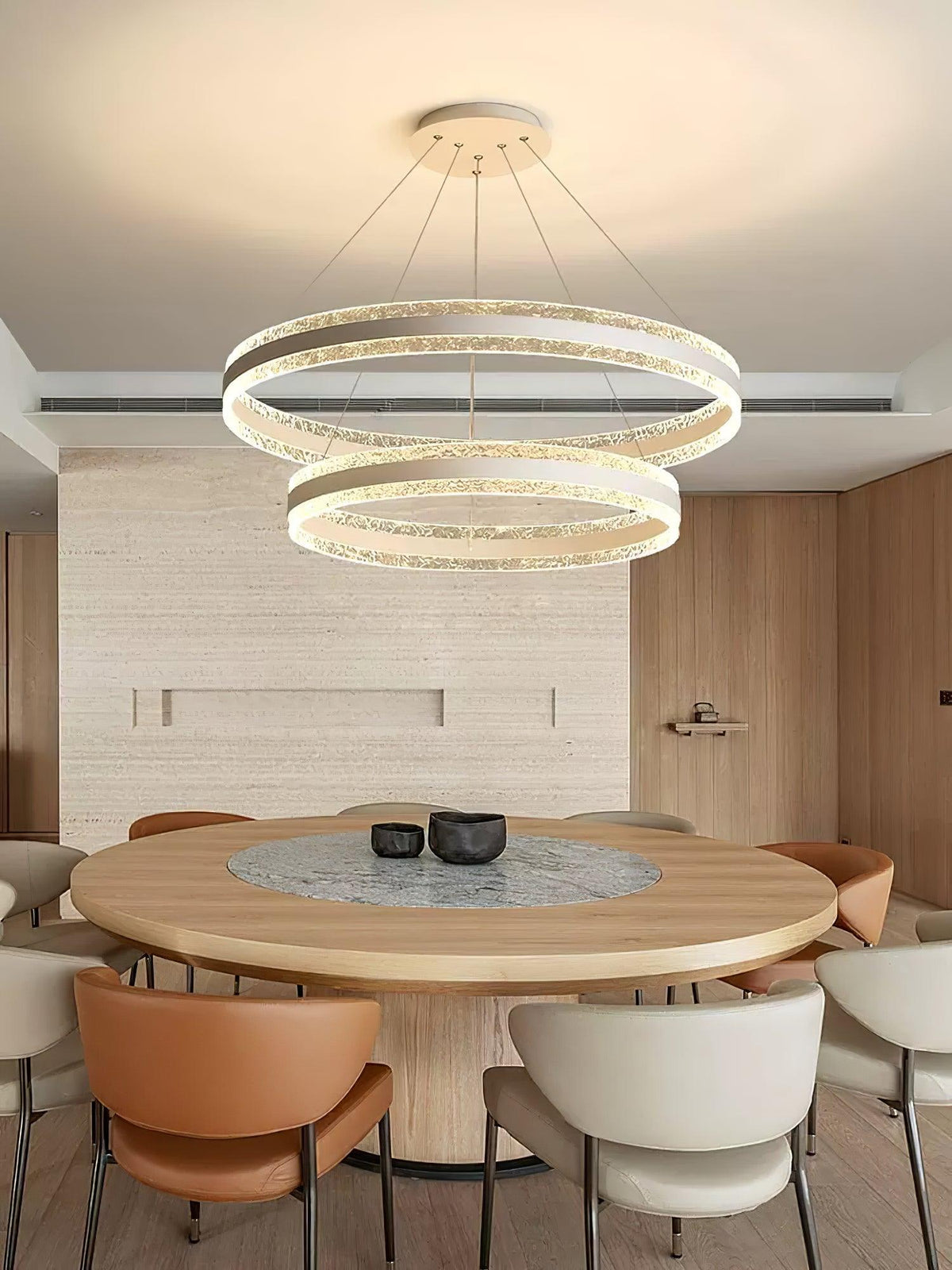 Modern Circle LED Chandelier – Vakkerlight