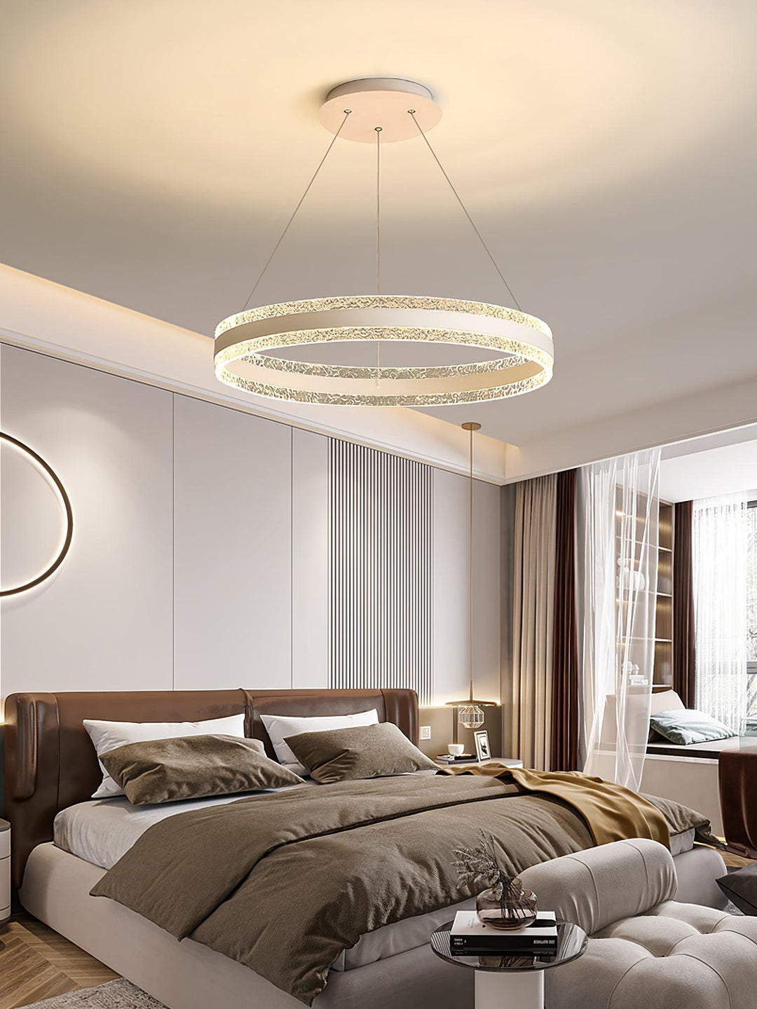 Modern Circle LED Chandelier - Vakkerlight