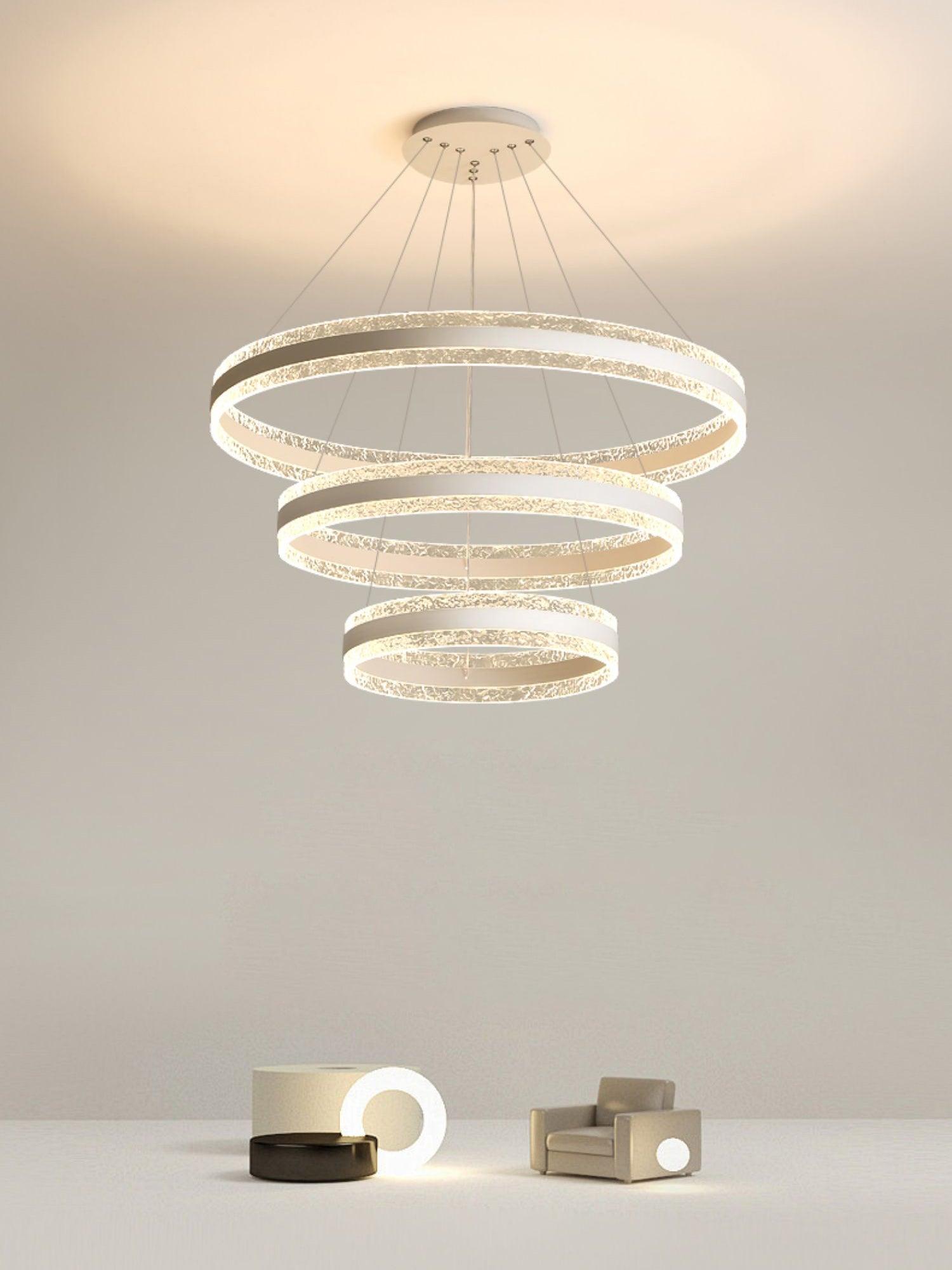 Modern Circle LED Chandelier – Vakkerlight