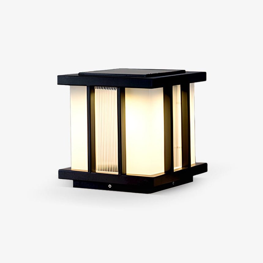 Modern Cube Solar Outdoor Light - Vakkerlight
