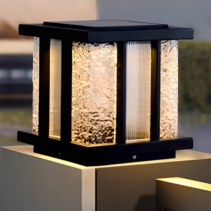 Modern Cube Solar Outdoor Light - Vakkerlight