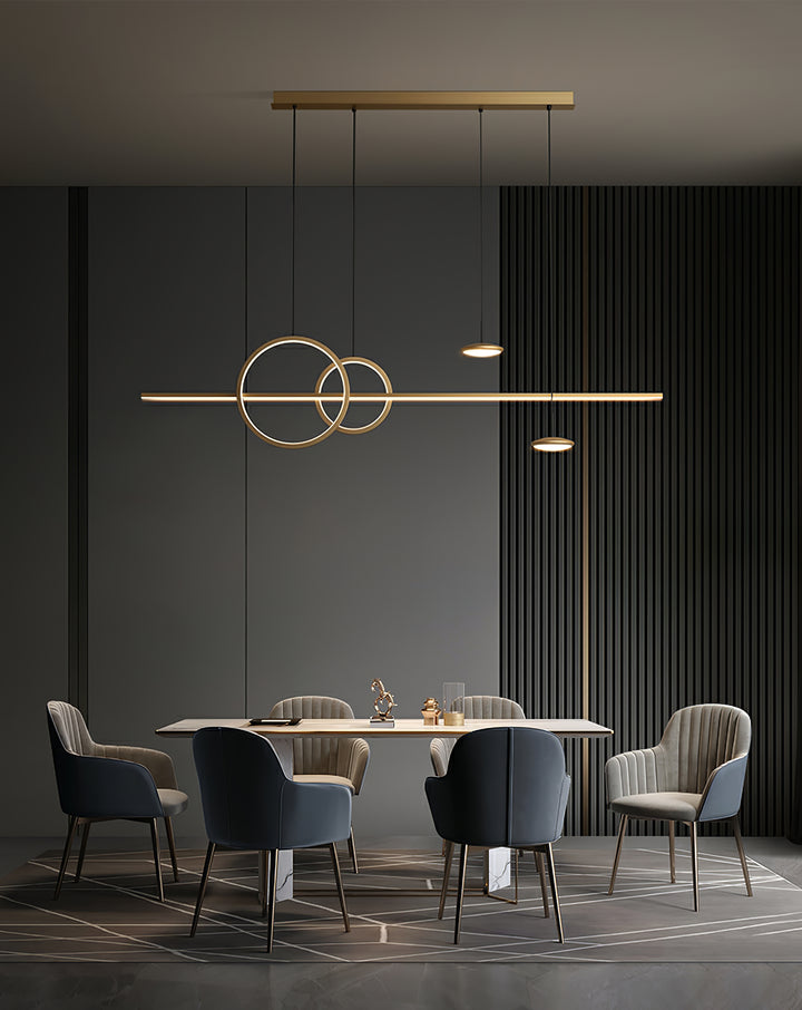 Modern Geometric Shape Chandelier