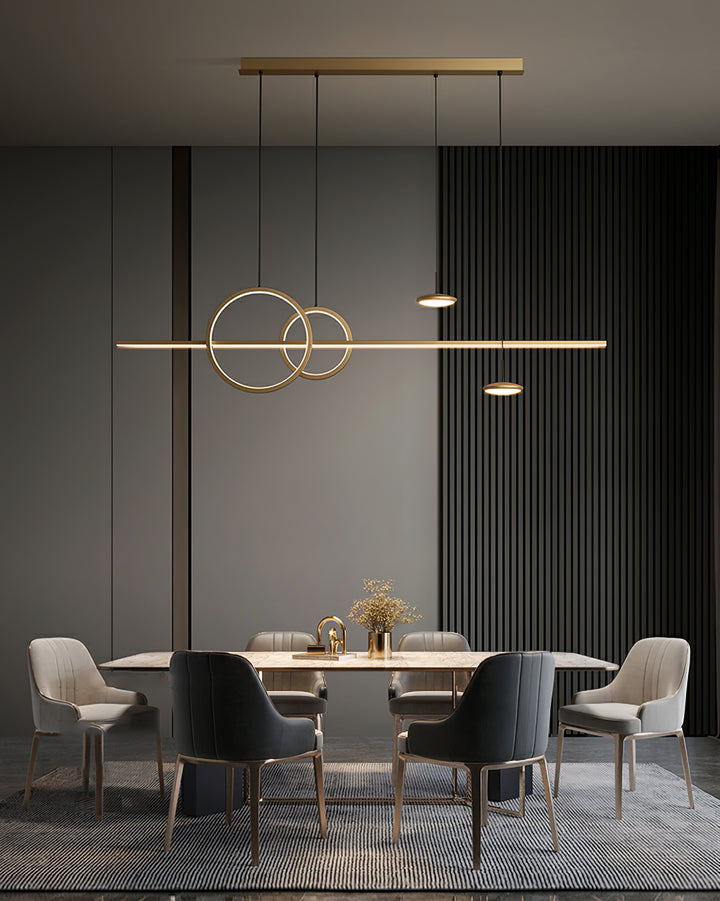 Modern Geometric Shape Chandelier - Vakkerlight