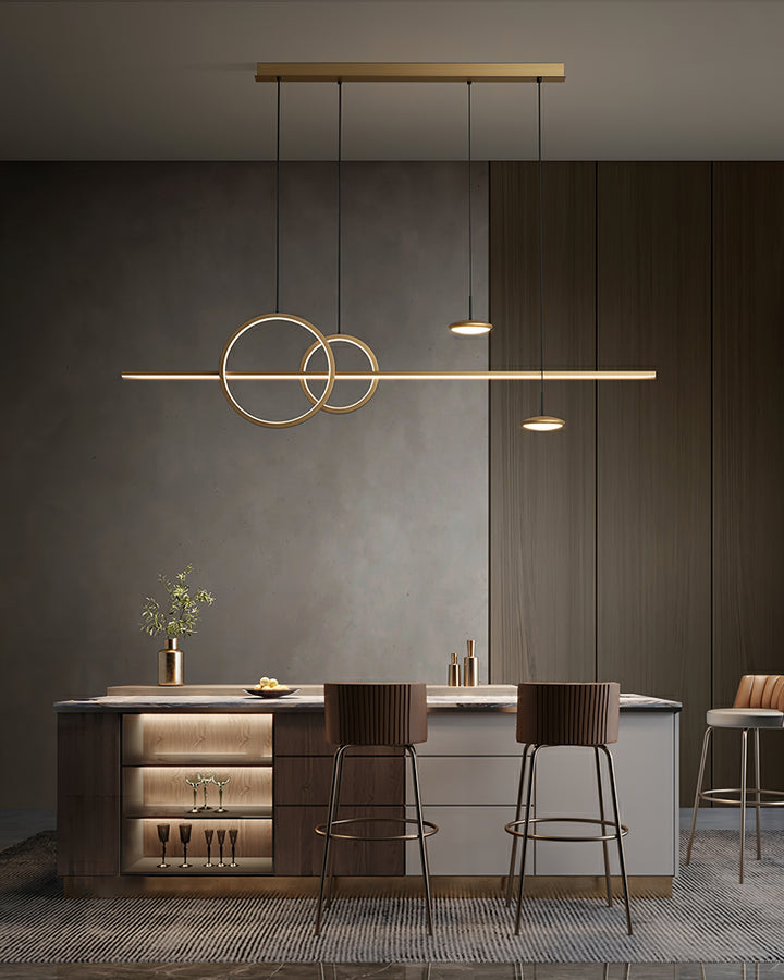 Modern Geometric Shape Chandelier