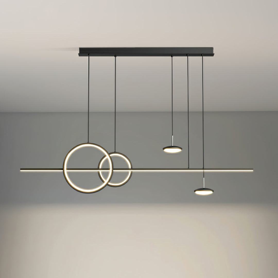 Modern Geometric Shape Chandelier - Vakkerlight