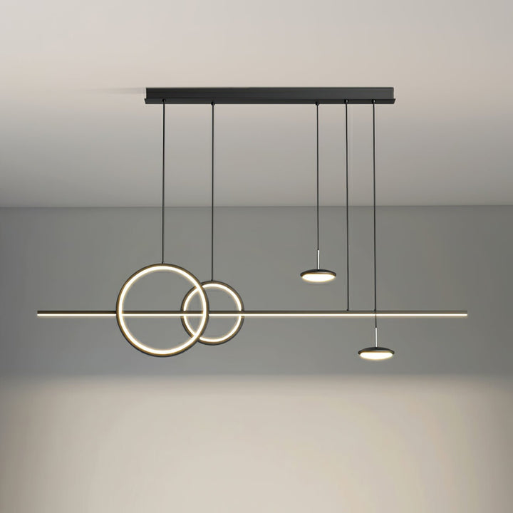 Modern Geometric Shape Chandelier - Vakkerlight