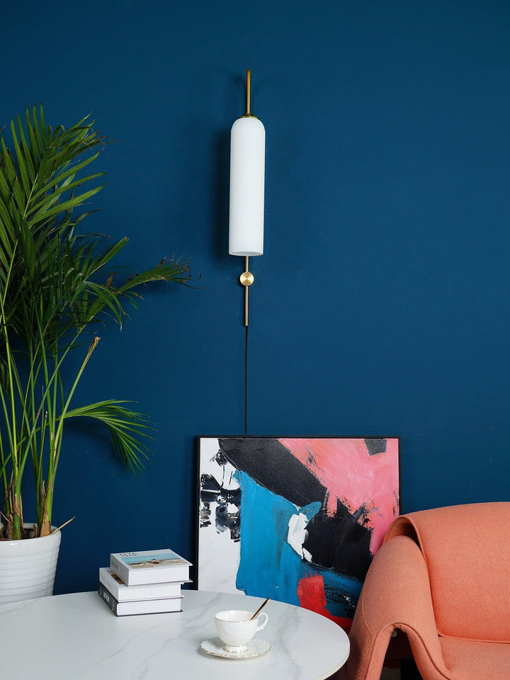 Modern Glass Plug-In Wall Lamp - Vakkerlight