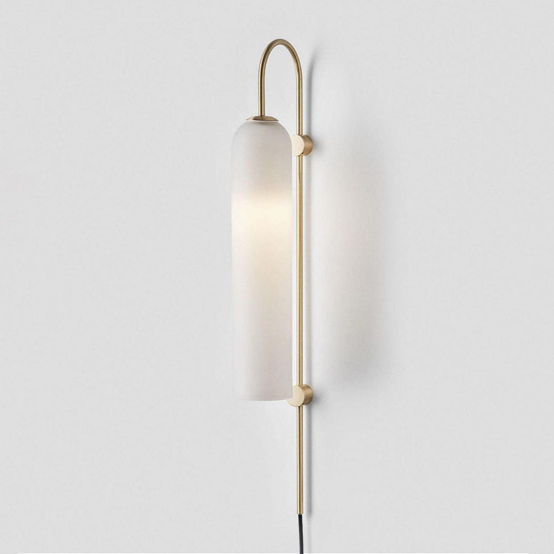 Modern Glass Plug-In Wall Lamp - Vakkerlight