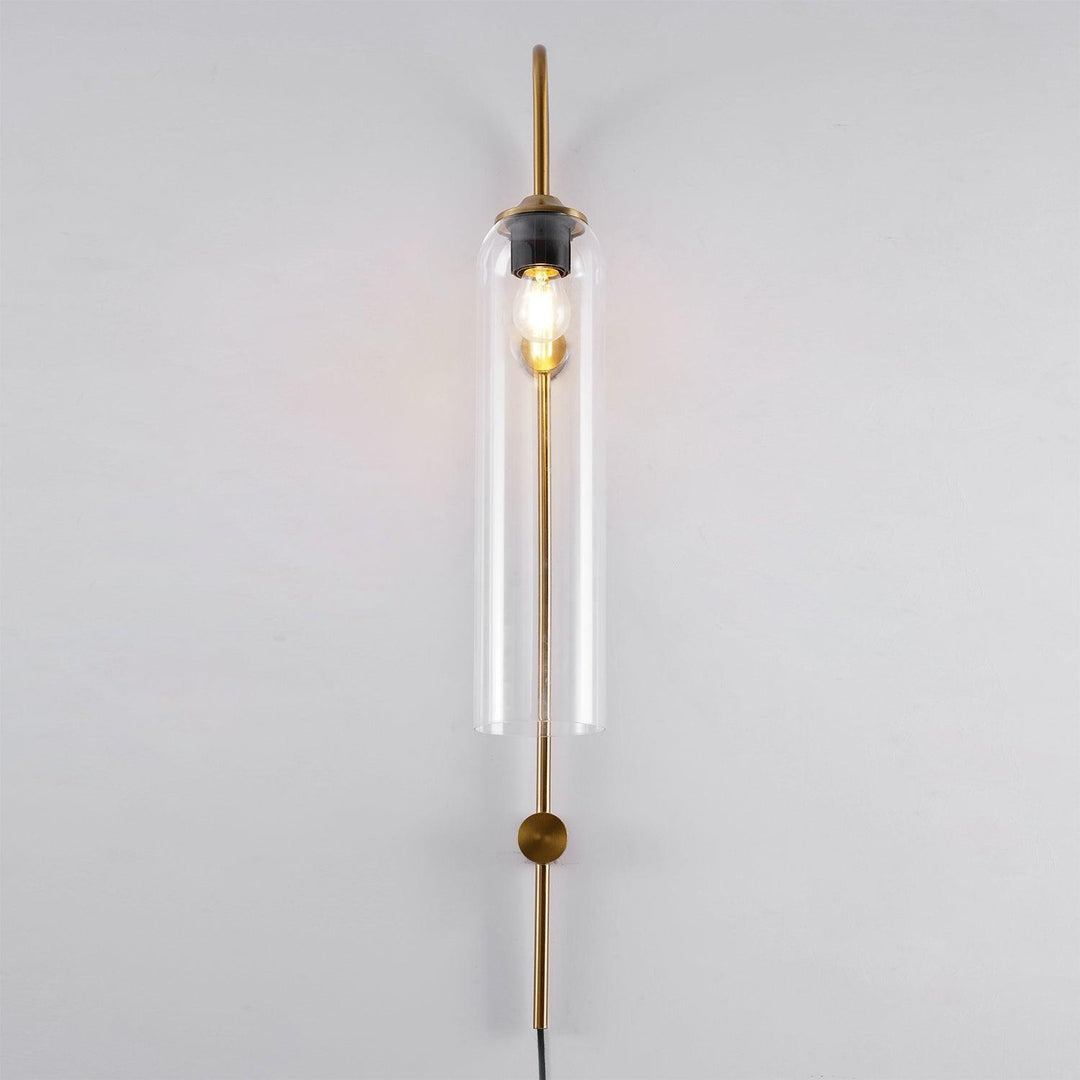 Modern Glass Plug-In Wall Lamp - Vakkerlight