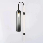 Moderne glazen plug-in wandlamp