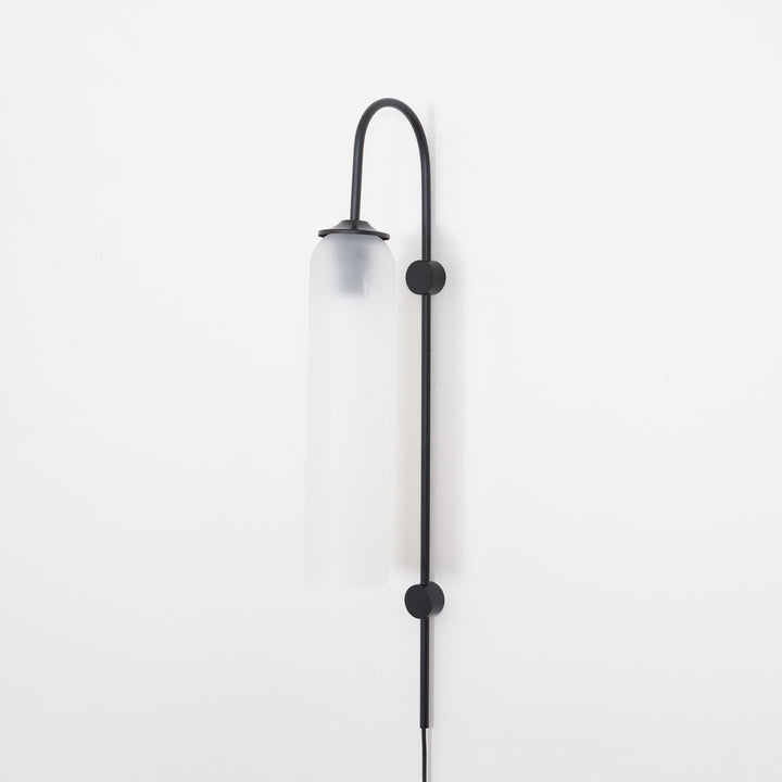 Modern Glass Plug-In Wall Lamp