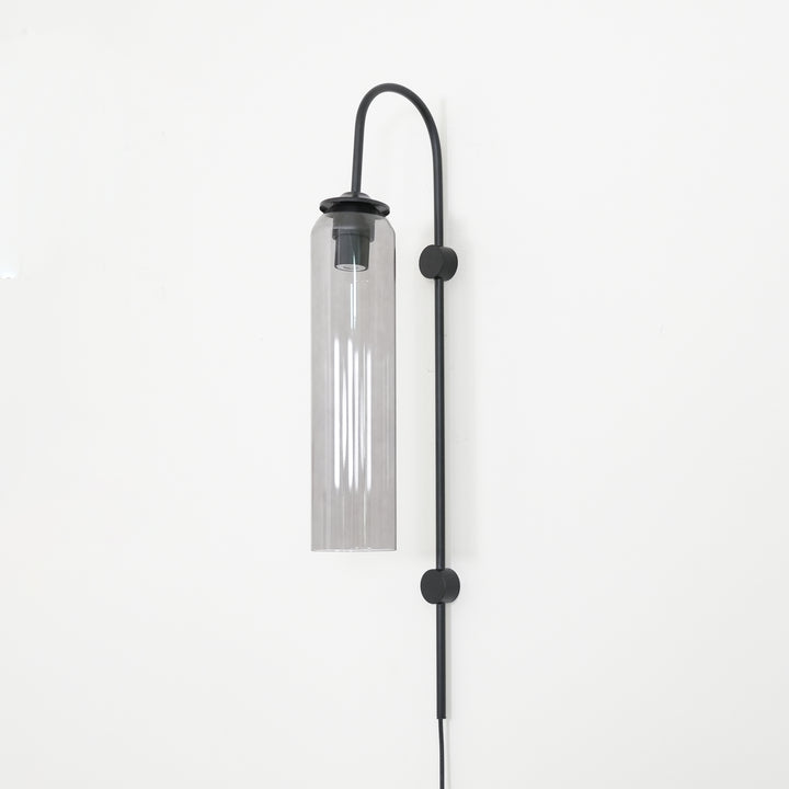 Moderne glazen plug-in wandlamp