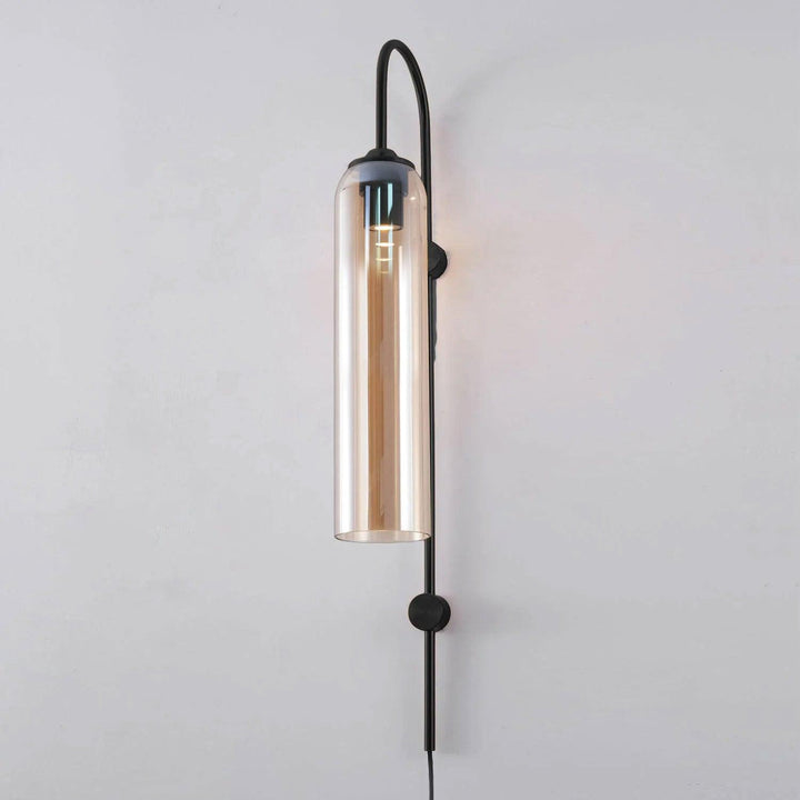 Modern Glass Plug-In Wall Lamp - Vakkerlight