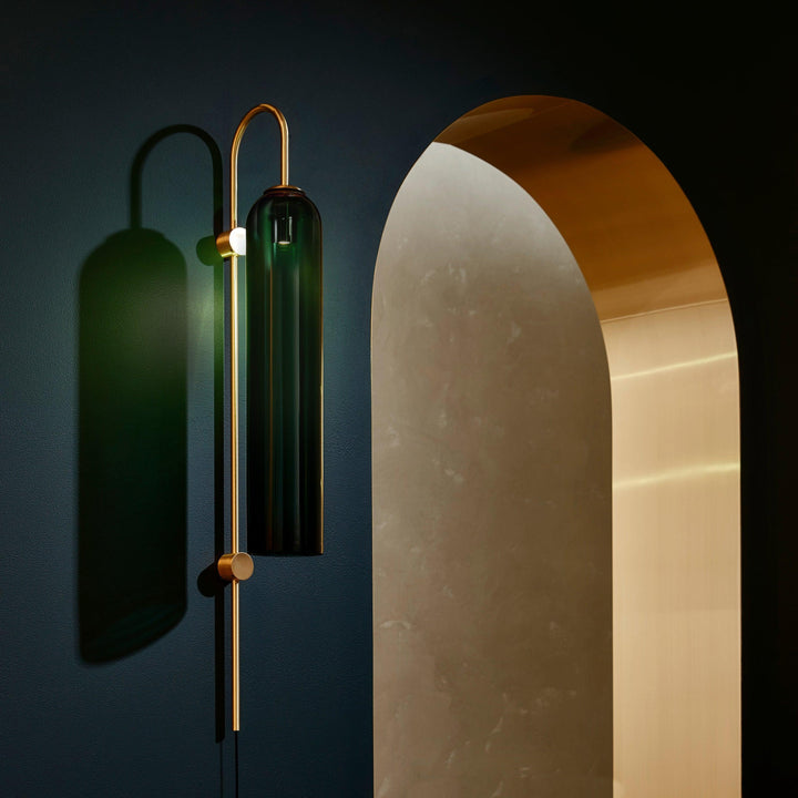 Modern Glass Plug-In Wall Lamp - Vakkerlight