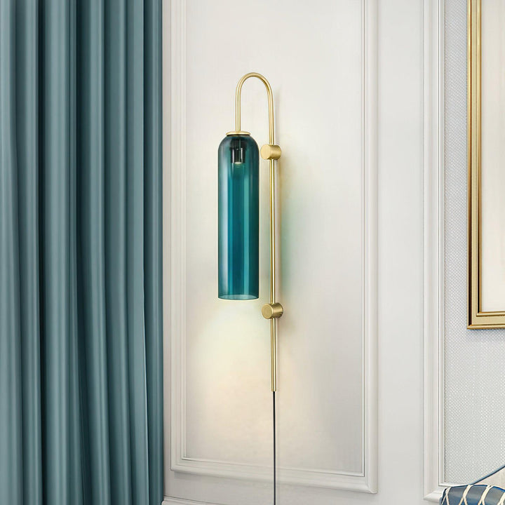 Modern Glass Plug-In Wall Lamp - Vakkerlight