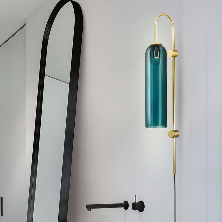 Modern Glass Plug-In Wall Lamp - Vakkerlight