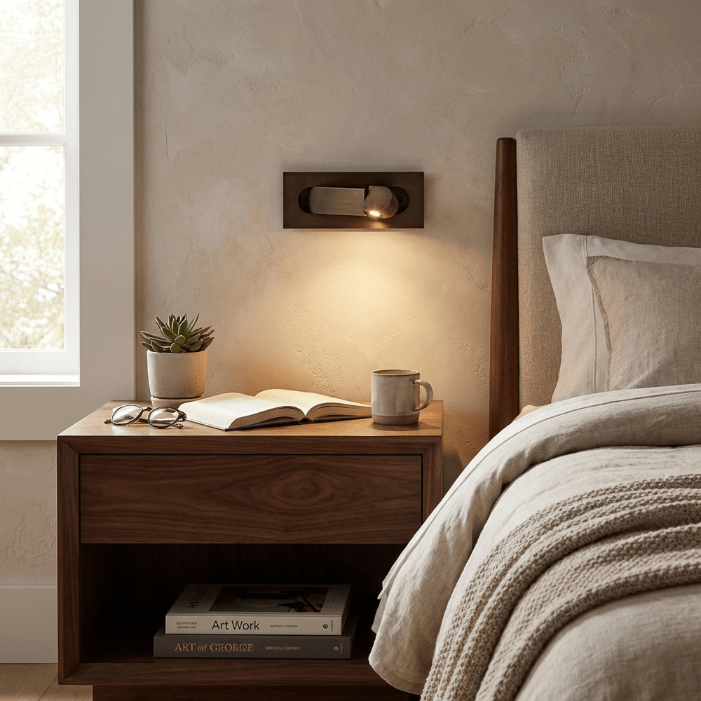 Modern LED Bedside Reading Light - Vakkerlight
