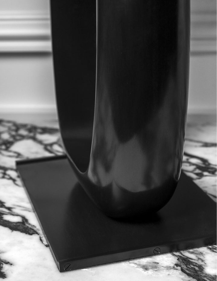 Modern Open Oval Table Lamp