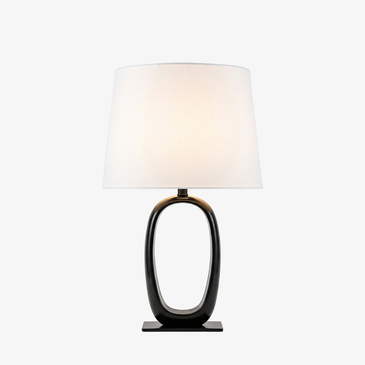 Modern Open Oval Table Lamp