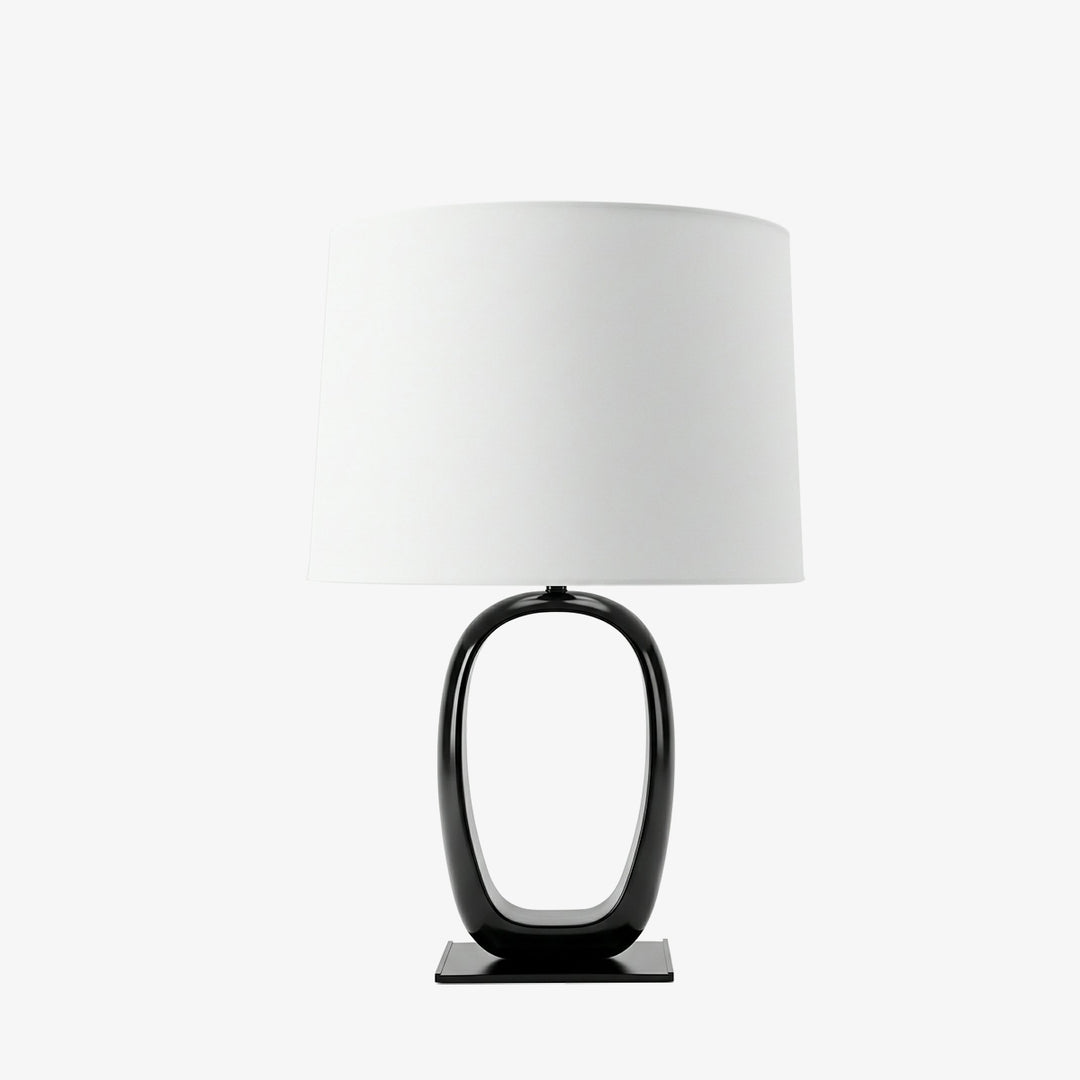 Modern Open Oval Table Lamp