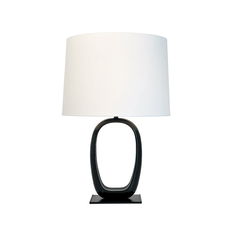 Modern Open Oval Table Lamp