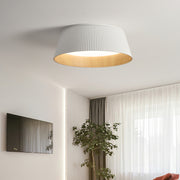 Moderne geribbelde plafondlamp