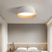 Moderne geribbelde plafondlamp